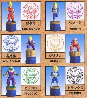 Dragon Ball Z Super Stamp Retsuden 12 pieces (PVC Figure) 商品画像1