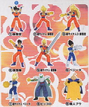 Magnet Action Dragon Ball Z 12pieces (PVC Figure) 商品画像1