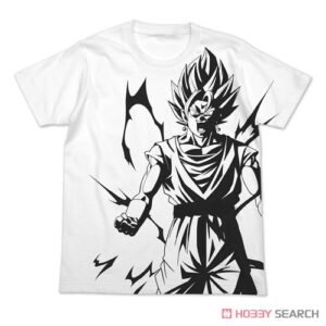 Dragon Ball Z Vegetto All Print T-Shirts White XL (Anime Toy) 商品画像1