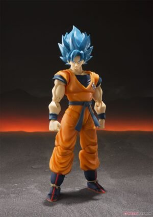 S.H.Figuarts Super Saiyan God Super Saiyan Son Goku -Super- (Completed) 商品画像1