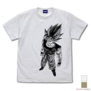 Dragon Ball Z Super Saiyan Son Goku T-Shirt White XL (Anime Toy) 商品画像1